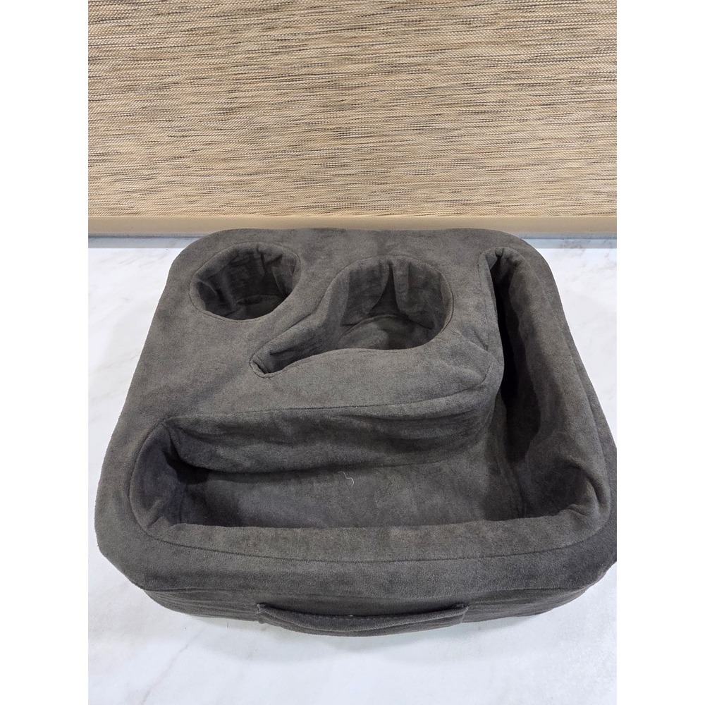 Functional Couch Bed RV Caddy Suede Organizer Charcoal Grey Home Organization